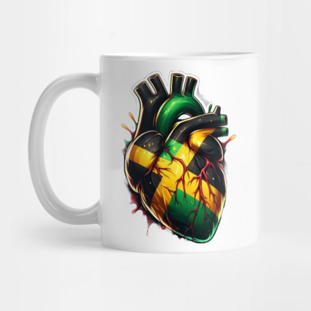 Jamaican Heart by InnerMirrorExpressions